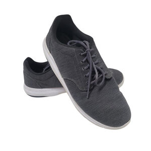 Travis Mathew Knit Casual Lace-Up Gray Athletic Shoes Size 11